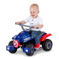 6V Marvel Captain America Toddler Quad (Styles May Vary)   555216435
